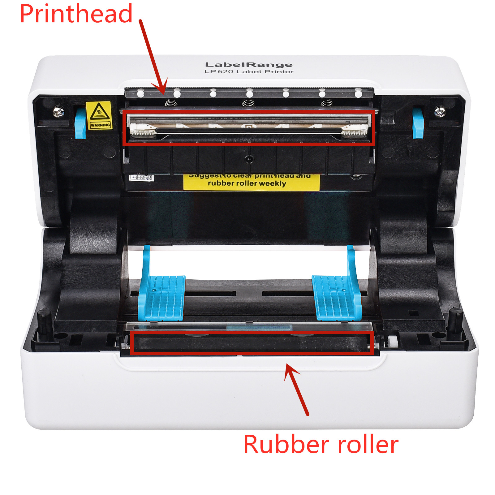 How to clean Printhead and Rubber roller ?(图1)