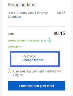 13.How to printing 4x6’’ label from eBay?(图1)