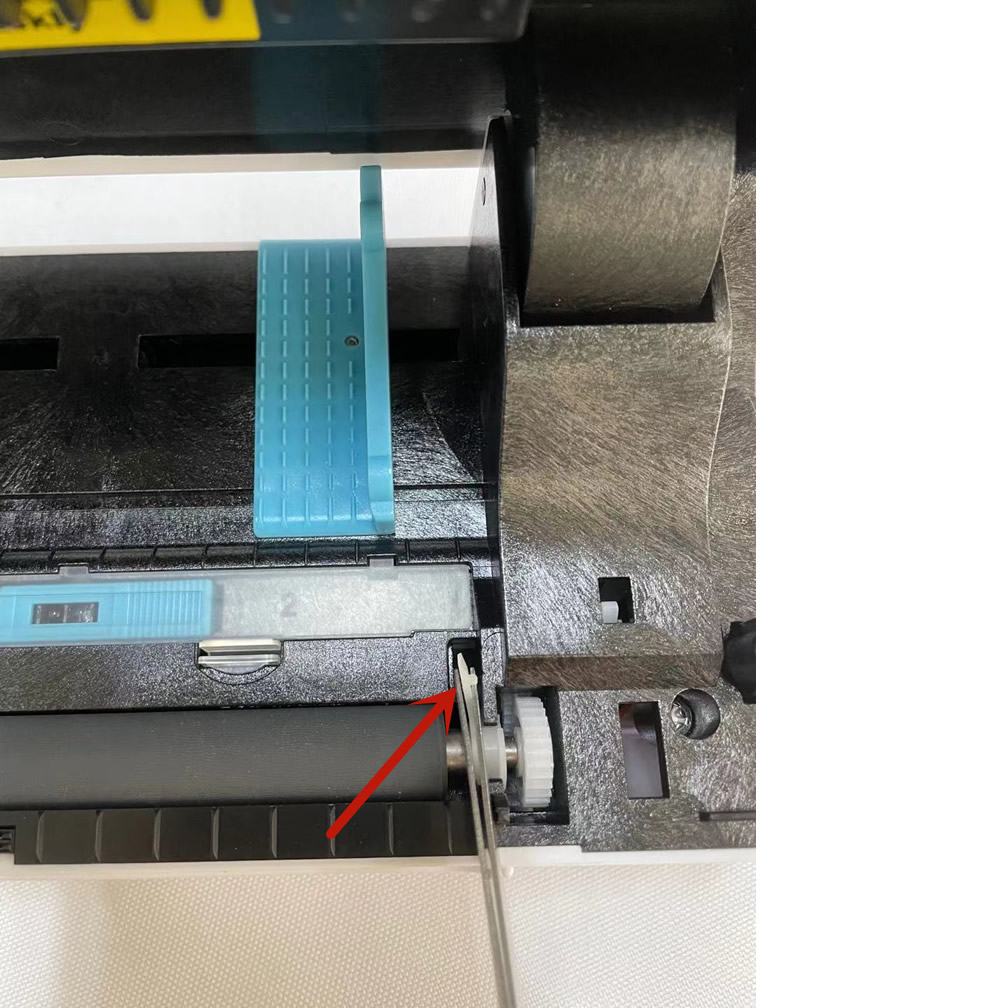 8.How to do if label paper jammed?(图1)